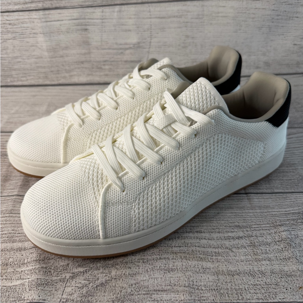 Classic White Mens Sneakers Uofeiy Mens Size 1043 Tennis Shoe Brand New